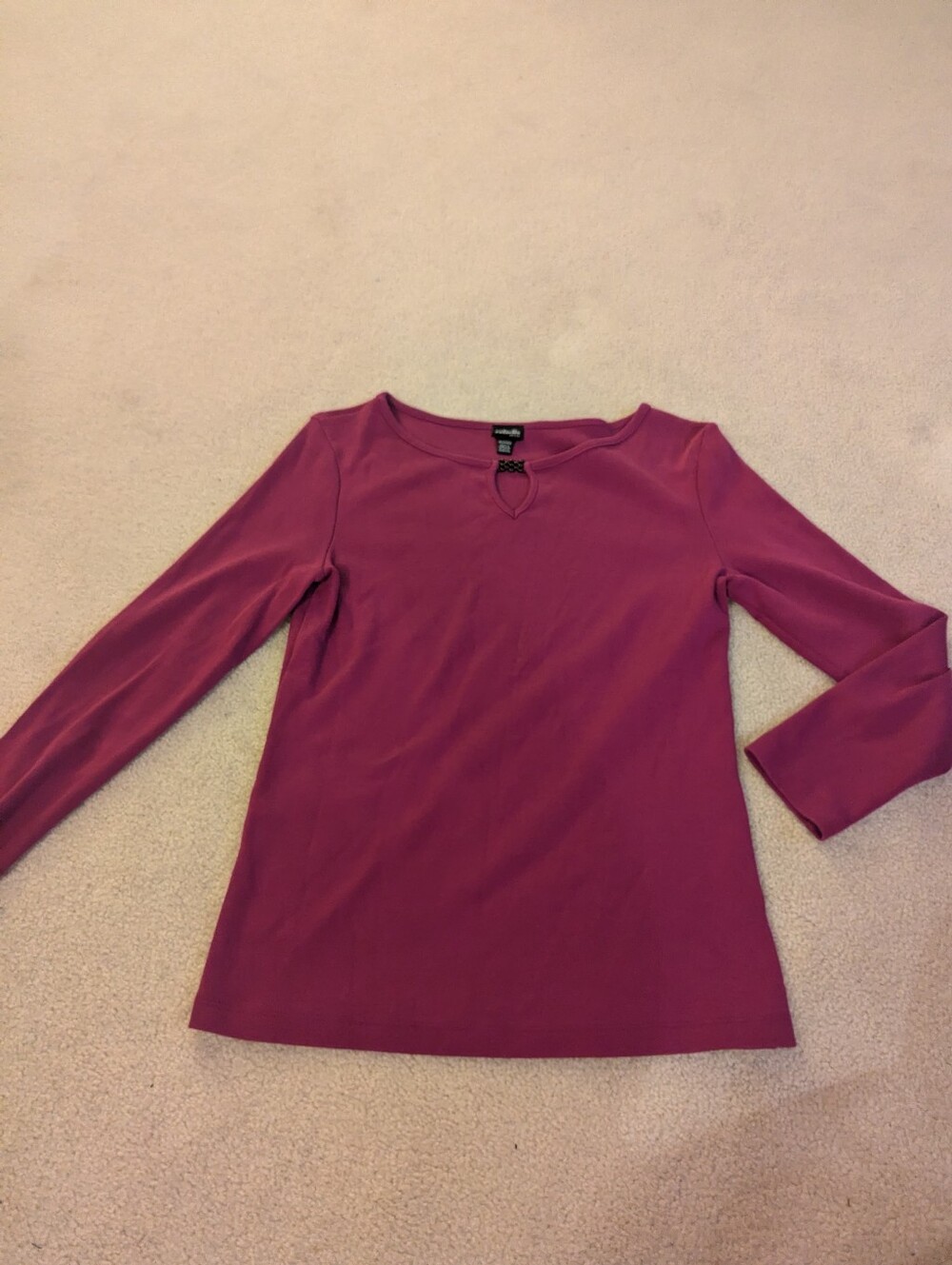 Rafaella Long-Sleeve Top Sz Pxs